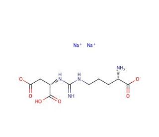 Argininosuccinic acid disodium salt (CAS 918149-29-8) - chemical structure image