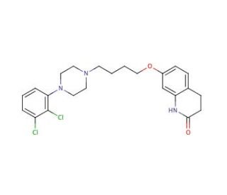 Aripiprazole (CAS 129722-12-9) - chemical structure image