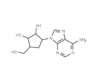 Aristeromycin (CAS 19186-33-5) - chemical structure image