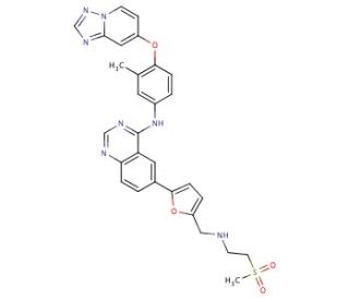 Arry-380 (CAS 937265-83-3) - chemical structure image