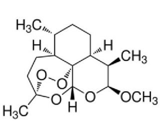 Artemether (CAS 71963-77-4) - chemical structure image