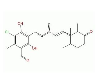 Ascochlorin (CAS 26166-39-2) - chemical structure image