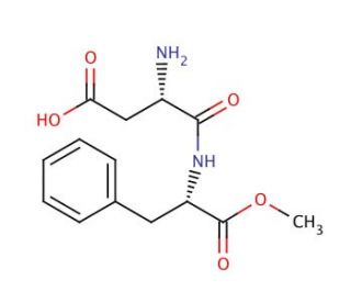 Aspartame (CAS 22839-47-0) - chemical structure image