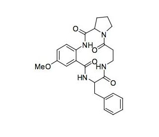Aspercolorin (CAS 29123-52-2) - chemical structure image
