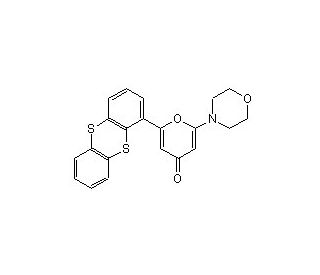 ATM Kinase Inhibitor (CAS 587871-26-9) - chemical structure image