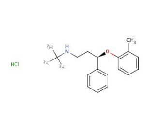 Atomoxetine-d3, Hydrochloride (CAS 1217776-38-9) - chemical structure image