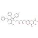 Atorvastatin Acyl-β-D-glucuronide 70%, contains up to 30% lactone 的分子结构, CAS编号: 463962-58-5 Atorvastatin Acyl-β-D-glucuronide 70%, contains up to 30% lactone (CAS 463962-58-5) - chemical structure image