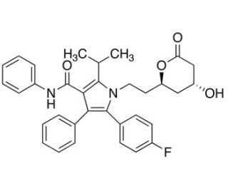 Atorvastatin Lactone (CAS 125995-03-1) - chemical structure image