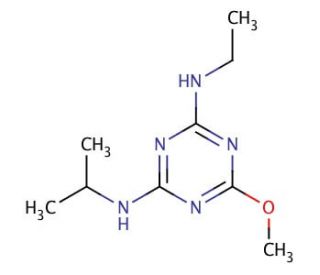 Atraton (CAS 1610-17-9) - chemical structure image
