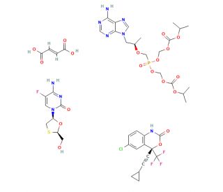 Atripla (CAS 731772-50-2) - chemical structure image