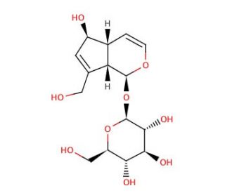 Aucubin (CAS 479-98-1) - chemical structure image