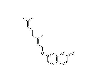 Auraptene (CAS 495-02-3) - chemical structure image