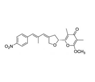 Aureothin (CAS 2825-00-5) - chemical structure image