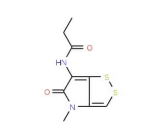 Aureothricin (CAS 574-95-8) - chemical structure image