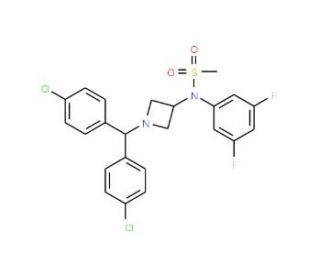 AVE-1625 (CAS 358970-97-5) - chemical structure image