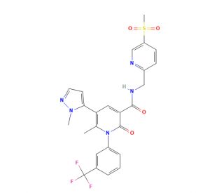 Avelestat (CAS 848141-11-7) - chemical structure image