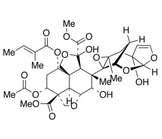 Azadirachtin (CAS 11141-17-6) - chemical structure image