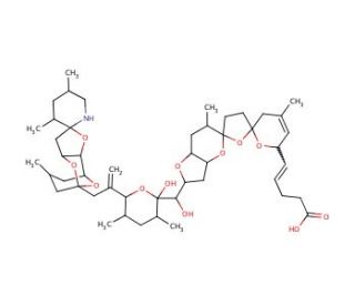 Azaspiracid-2 (CAS 265996-92-7) - chemical structure image