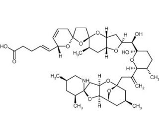 Azaspiracid-3 (CAS 265996-93-8) - chemical structure image