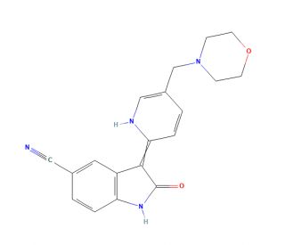 AZD1080 (CAS 612487-72-6) - chemical structure image