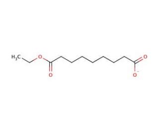 Azelaic Acid Monoethyl Ester (CAS 1593-55-1) - chemical structure image