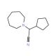 Azepan-1-yl(cyclopentyl)acetonitrile (CAS 1119449-72-7) - chemical structure image