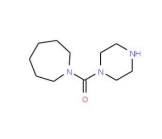 Azepan-1-yl-piperazin-1-yl-methanone - chemical structure image