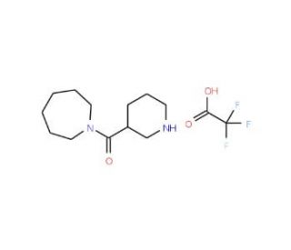 Azepan-1-yl-piperidin-3-yl-methanonetrifluoroacetate - chemical structure image