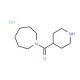 Azepan-1-yl-piperidin-4-yl-methanone hydrochloride (CAS 86542-89-4) - chemical structure image