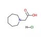 azepan-1-ylacetic acid hydrochloride (CAS 52703-80-7) - chemical structure image