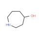 Azepan-4-ol (CAS 39888-51-2) - chemical structure image