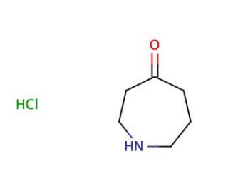 Azepan-4-one Hydrochloride (CAS 50492-22-3) - chemical structure image