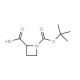 Azetidine-1,2-dicarboxylic acid 1-tert-butyl ester (CAS 159749-28-7) - chemical structure image