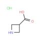 Azetidine-3-carboxylic acid hydrochloride (CAS 102624-96-4) - chemical structure image