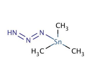 Azidotrimethyltin(IV) (CAS 1118-03-2) - chemical structure image