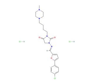 Azimilide Dihydrochloride (CAS 149888-94-8) - chemical structure image