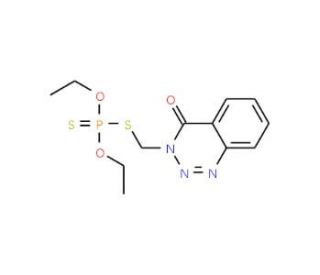 Azinphos-ethyl (CAS 2642-71-9) - chemical structure image