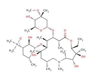 Azithromycin N-Oxide - chemical structure image