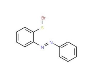 Azobenzene-2-sulfenyl bromide (CAS 2849-62-9) - chemical structure image