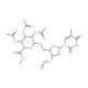 AZT 2,3,4-Tri-O-acetyl-α-D-glucuronide, Methyl Ester - chemical structure image