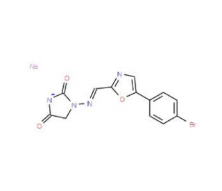 Azumolene Sodium Salt (CAS 105336-14-9) - chemical structure image