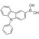 B-(9-phenyl-9H-carbazol-3-yl)-boronic acid (CAS 854952-58-2) - chemical structure image