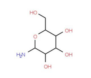b-D-Glucopyranosyl amine (CAS 7284-37-9) - chemical structure image