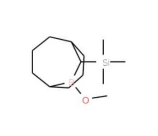 B-Methoxy-10-trimethylsilyl-9-borabicyclo(3.3.2)decane - chemical structure image