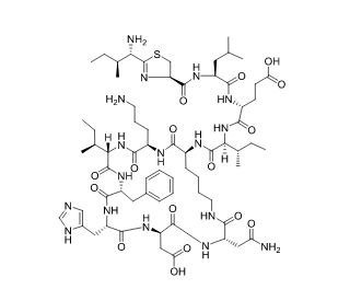 Bacitracin A (CAS 22601-59-8) - chemical structure image