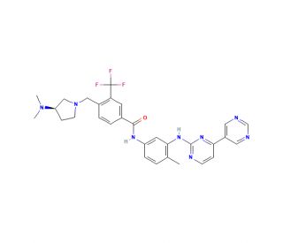 Bafetinib (CAS 859212-16-1) - chemical structure image