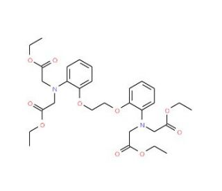 BAPTA tetraethyl ester (CAS 73630-07-6) - chemical structure image