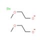 Barium 2-methoxyethoxide, 10% w/v in methoxyethanol (CAS 115503-13-4) - chemical structure image