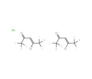 Barium hexafluoroacetylacetonate (CAS 118131-57-0) - chemical structure image