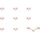 Barium hydroxide octahydrate (CAS 12230-71-6) - chemical structure image